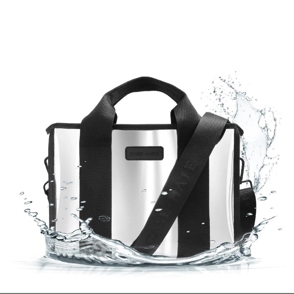 Case-Mate Black and White Crossbody Bag